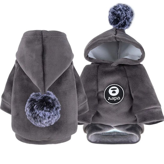 Abrigo Polar con Capucha para Perros y Gatos - Pijama de Invierno para Mascotas Pequeñas - Image 19