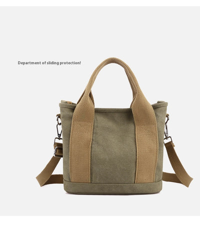 Bolsa de Lona Estilo Coreano de Gran Capacidad para Viajes y Uso Diario - Image 47