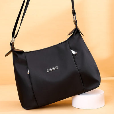 Bolso Bandolera Oxford para Mujer - Elegancia Minimalista y Funcional - Image 3