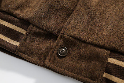 Chaqueta Cardigan Hip-Hop Cuadros con Cuello Tipo Polo - Image 13