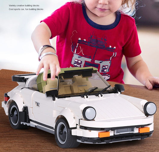 Bloques de Construcción GTR Racing - Juguete DIY Armable para Niños