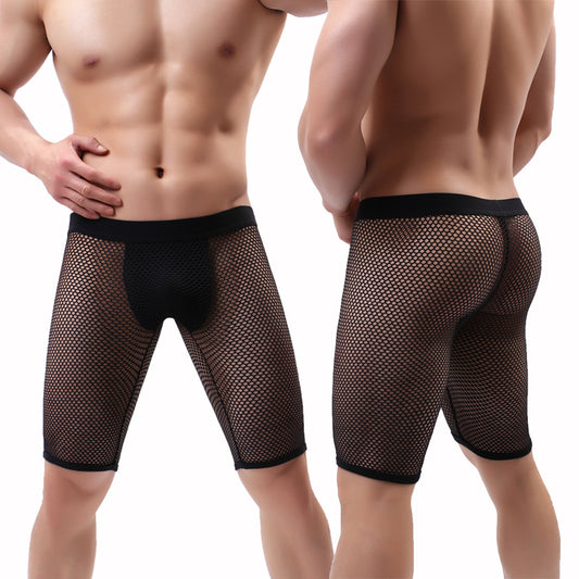 Bóxer Deportivo de Malla Reforzada Anti-fricción para Hombre - Image 2