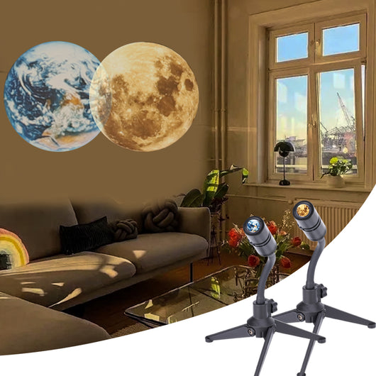 Proyector de Tierra para Dormitorio - Luz Nocturna Atmosférica Creativa - Image 2