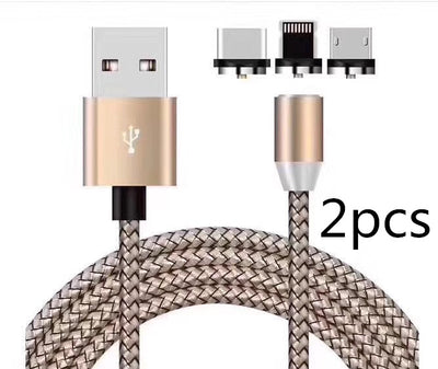 Cable de Carga Magnético Triple Conector USB-C para Android - Image 12