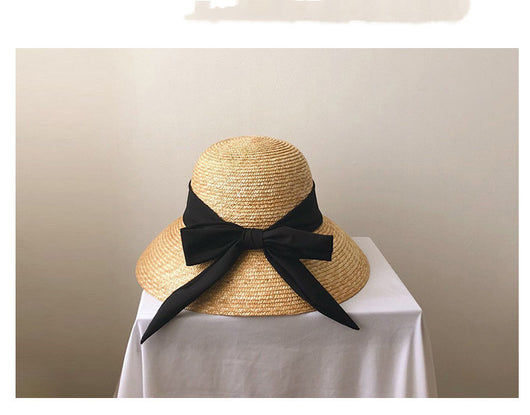 Sombrero Pescador de Paja con Ala Extendida y Protección Solar - Image 3