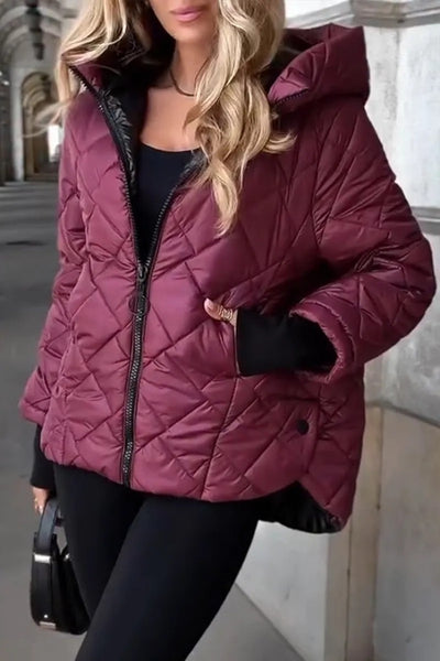 Chaqueta Hoodie Ligera y Cálida para Mujer - Image 12