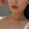 Collar de Trébol de Cuatro Hojas en Oro 18K Europeo y Americano para Mujer