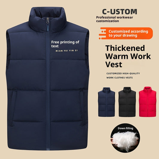 Chaleco de Trabajo Impermeable con Plumón y Algodón - Image 3