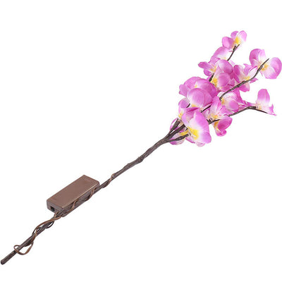Rama Simulada de Orquídea Phalaenopsis con Luz LED - Image 13