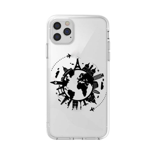 Funda Transparente de Silicona con Diseño de Mapa - Image 11