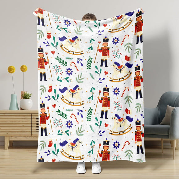 Manta Navideña Cascanueces Multiusos para Toda la Familia