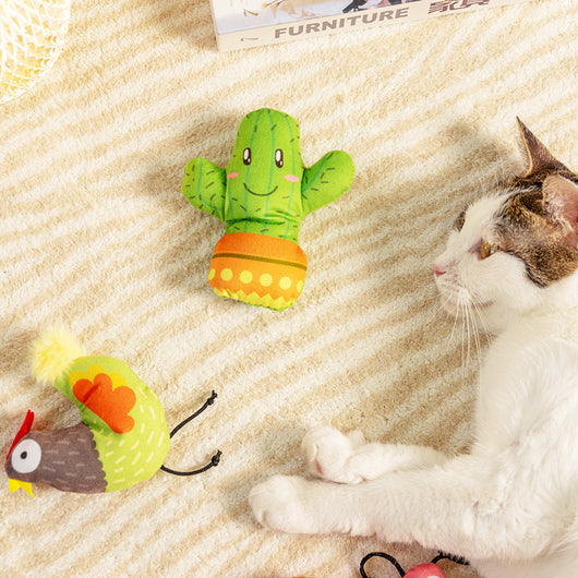 Juguete Interactivo de Menta para Gatos - Alivio de Estrés Felino - Image 14