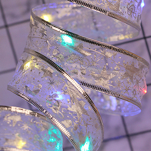 Luces Decorativas con Moños y Linternas LED - Image 15