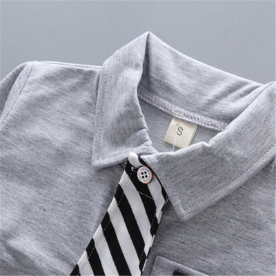 Conjunto de Camisa Vaquera Infantil de Dos Piezas - Image 10