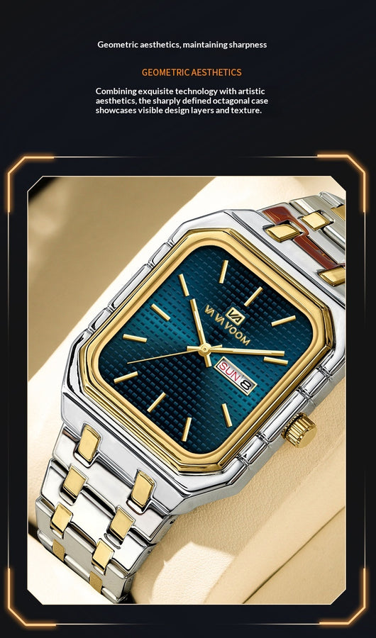 Reloj Cuadrado Luminoso Casual para Hombre - Image 23