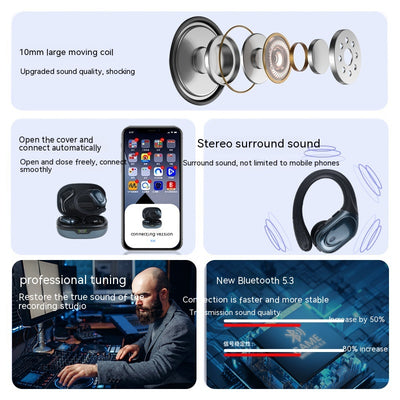 Auriculares Inalámbricos Deportivos con Cancelación de Ruido - Image 3