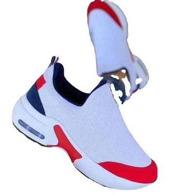 Tenis Deportivos de Punto Elástico con Punta Redonda para Mujer - Image 5