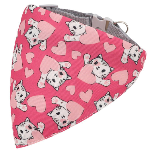 Babero Triangular Absorbente con Diseño de Gatos y Perros - Image 5
