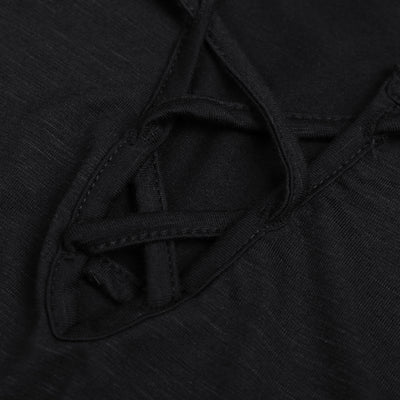 Playera Suelta sin Mangas de Color Liso para Mujer - Image 14