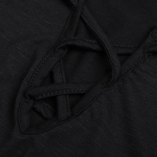 Playera Suelta sin Mangas de Color Liso para Mujer - Image 14