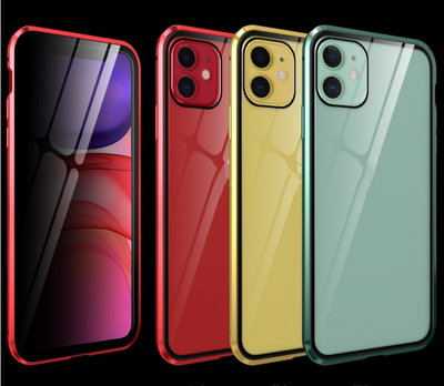 Funda Magnética de Cristal Templado Doble para Celular - Image 24