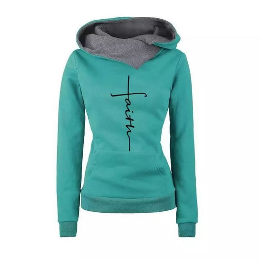 Sudadera con capucha y patrón de solapas bordadas - Image 5