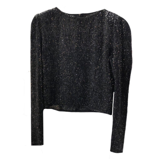 Blusa Larga con Lentejuelas Brillantes para Mujer - Image 11