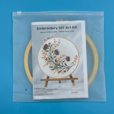 Kit Completo de Bordado Floral con Adornos de Decoración - Image 6