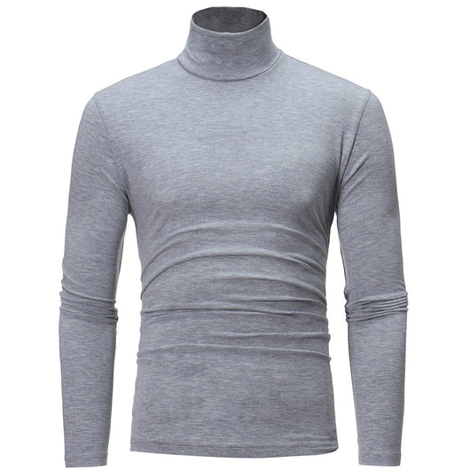 Suéter Cuello Alto Slim Fit Elegante para Hombre Joven - Image 6