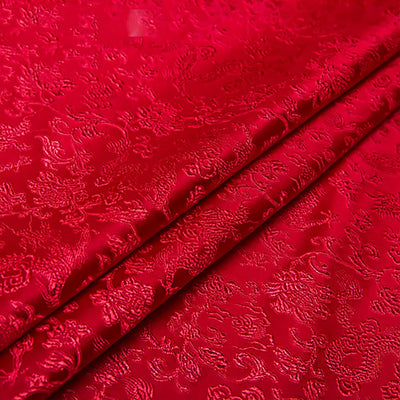 Tela de Brocado Seda Auténtica para Traje Tang Antiguo y Cheongsam - Artesanía DIY - Image 7