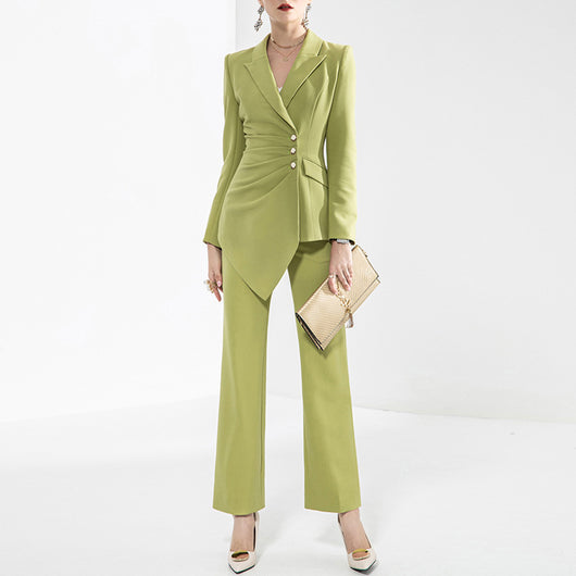 Traje Irregular Ajustado para Mujer - Diseño Moderno y Favorecedora - Image 3