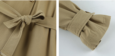 Chaqueta Abrigo Impermeable de Piel de Conejo y Algodón para Mujer - Image 7