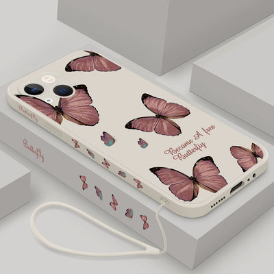 Funda Mariposa para iPhone 14 Pro Max, 11, 12, 13 Pro Max - Image 12