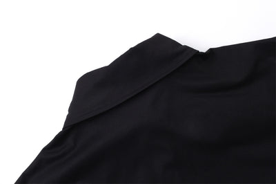 Camisa Manga Larga Personalizada Bolsillo Color Sólido Hombre Corte Holgado - Image 16