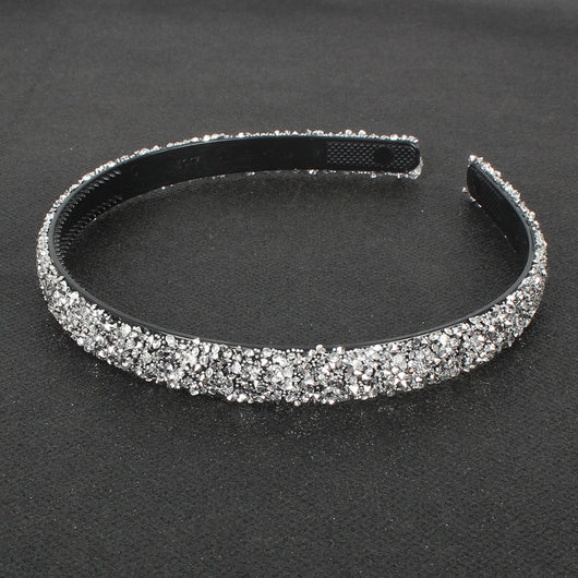 Diadema Semicircular Retro con Diamantes de Colores - Image 8