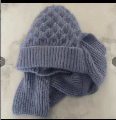 Gorro Tejido de Terciopelo para Mujer - Diseño Viral Cálido y Elegante - Image 10