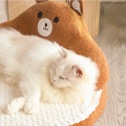 Cama Nido Térmica para Gatos - Colchoneta Acogedora Invierno - Image 5