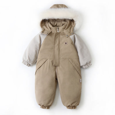 Traje de Esquí Infantil con Combinación de Colores - Mono Térmico - Image 6