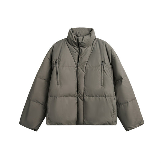 Chaqueta Acolchada con Cuello Alto para Hombre y Mujer - Image 3