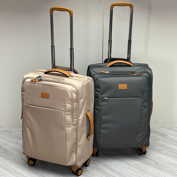 Maleta Trolley con Ruedas Giratorias en Tela Oxford Ultraligera