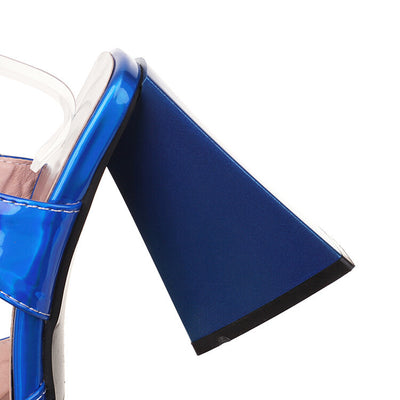 Sandalias de Tacón Alto con Tiras Cruzadas para Mujer - Image 13
