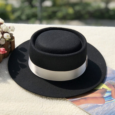 Sombrero de Fieltro de Lana para Otoño e Invierno - Image 4