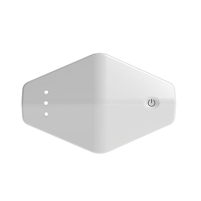 White and clear plastic beauty lip care instrument with red light elements for at-home lip treatment. - Image 4