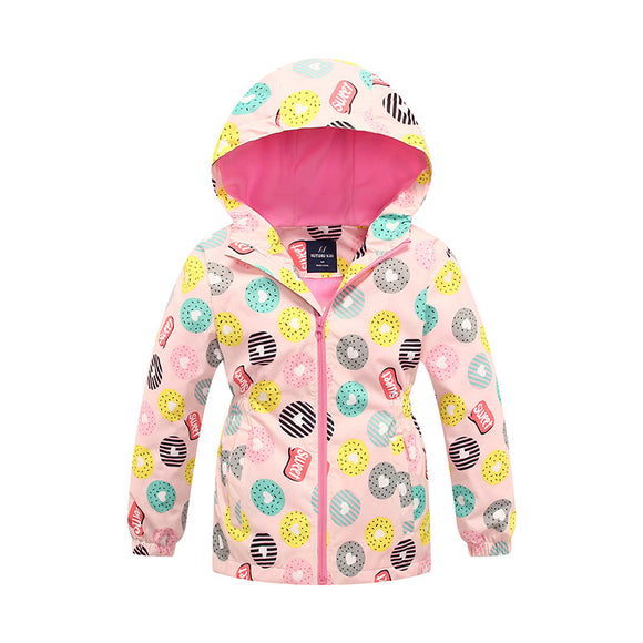 Chaqueta Abrigo Cortavientos Térmica para Niños