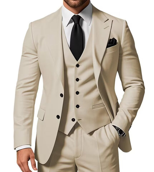 Traje de Negocios Tres Piezas para Hombre - Image 19