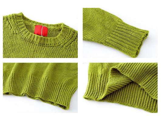 Suéter Holgado de Punto Liso para Niños Grandes - Image 12