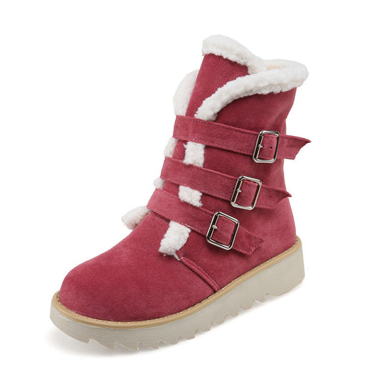 Botas de Nieve Talla Grande con Hebilla - Comodidad Total en Invierno - Image 6