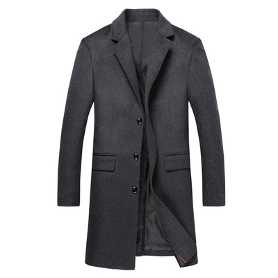 Abrigo Casual Moderno para Hombre Maduro - Image 3