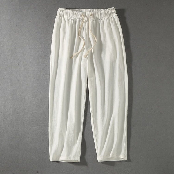 Pantalones Casuales Slim Fit Talla Grande - Corte Recto Moderno - Image 4