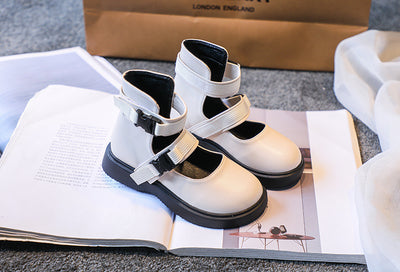Botas Martin Estilo Coreano para Niñas - Zapatos Casuales Escolares de Corte Medio - Image 20